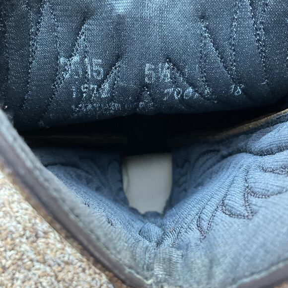 Mexican Western Cowboy Boots • Brown Leather • Metal Toe/Heel • Women’s 5.5 - Picture 9 of 10